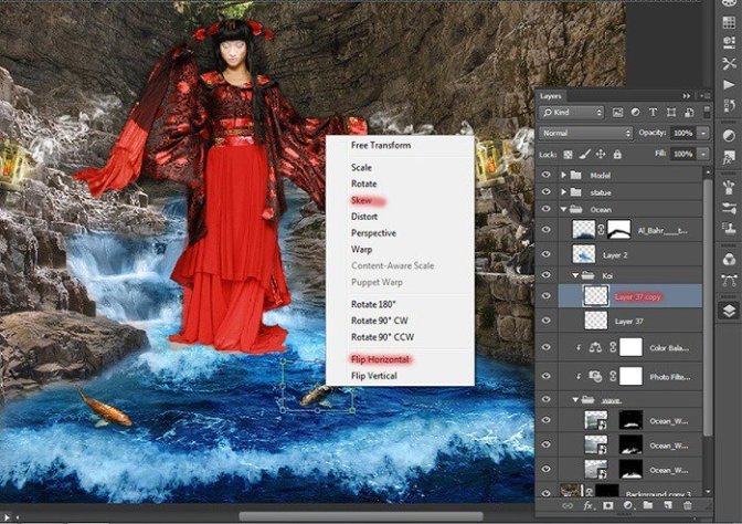 Photoshop合成正在施法的巫師【英】