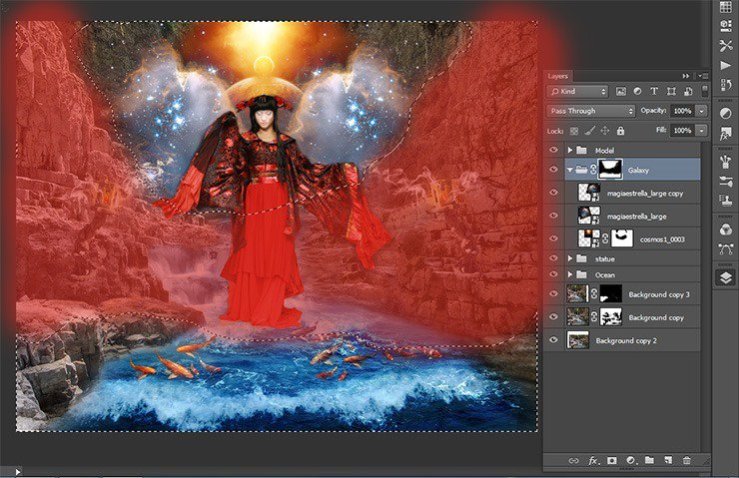 Photoshop合成正在施法的巫師【英】