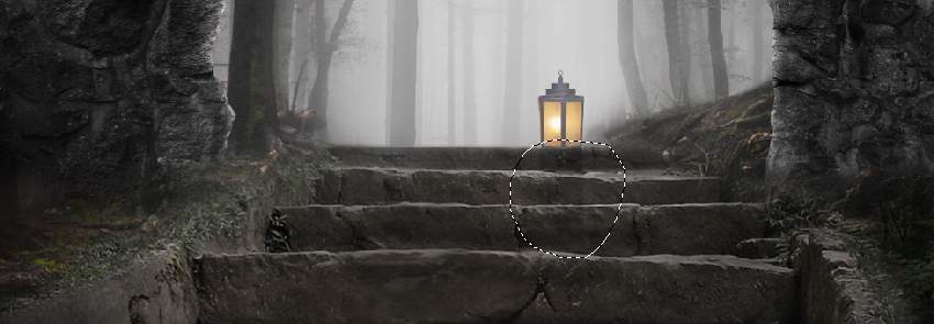 Photoshop合成夢幻風格的森林場景【英】