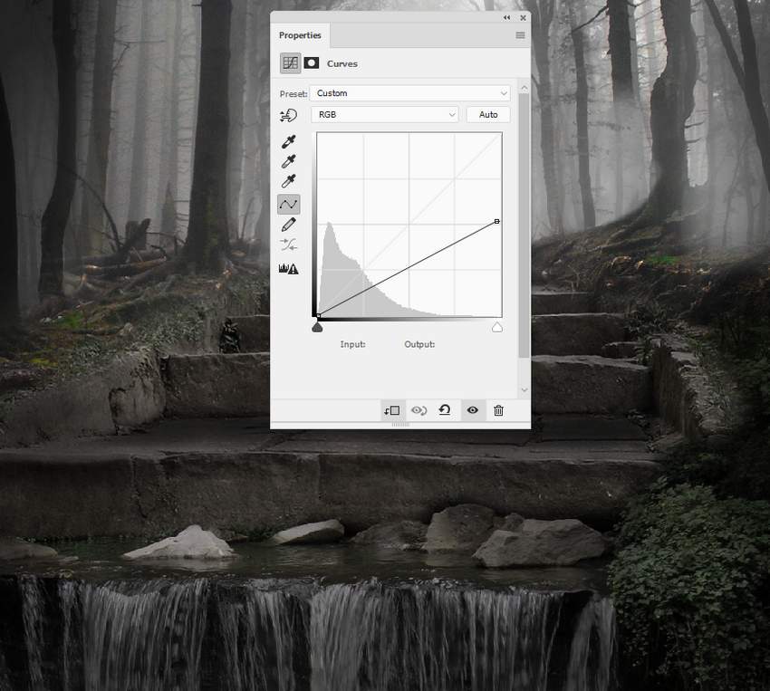 Photoshop合成夢幻風(fēng)格的森林場景【英】