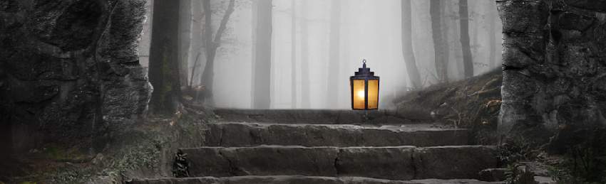 Photoshop合成夢幻風格的森林場景【英】