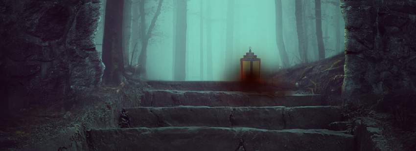 Photoshop合成夢幻風格的森林場景【英】