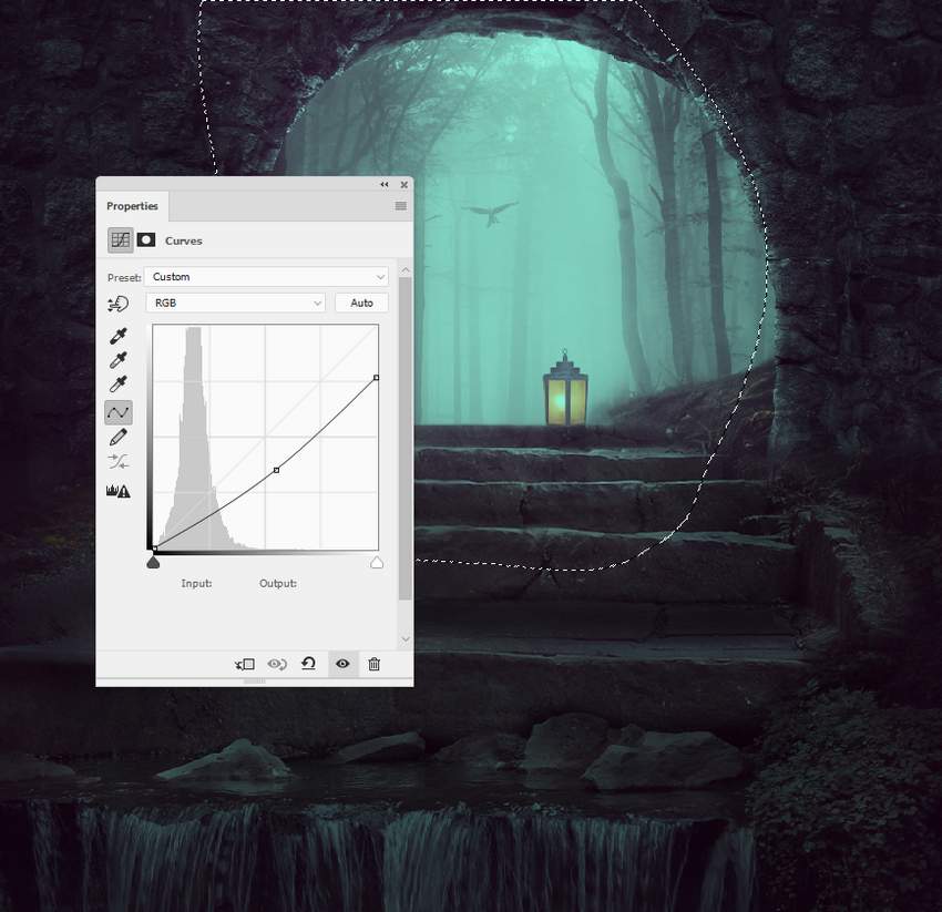 Photoshop合成夢幻風格的森林場景【英】