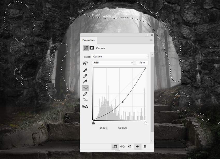 Photoshop合成夢幻風格的森林場景【英】