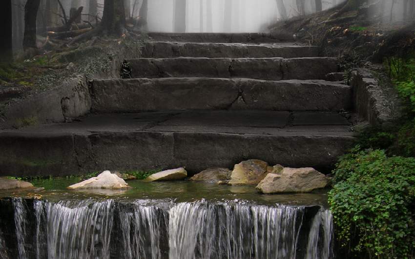 Photoshop合成夢幻風(fēng)格的森林場景【英】