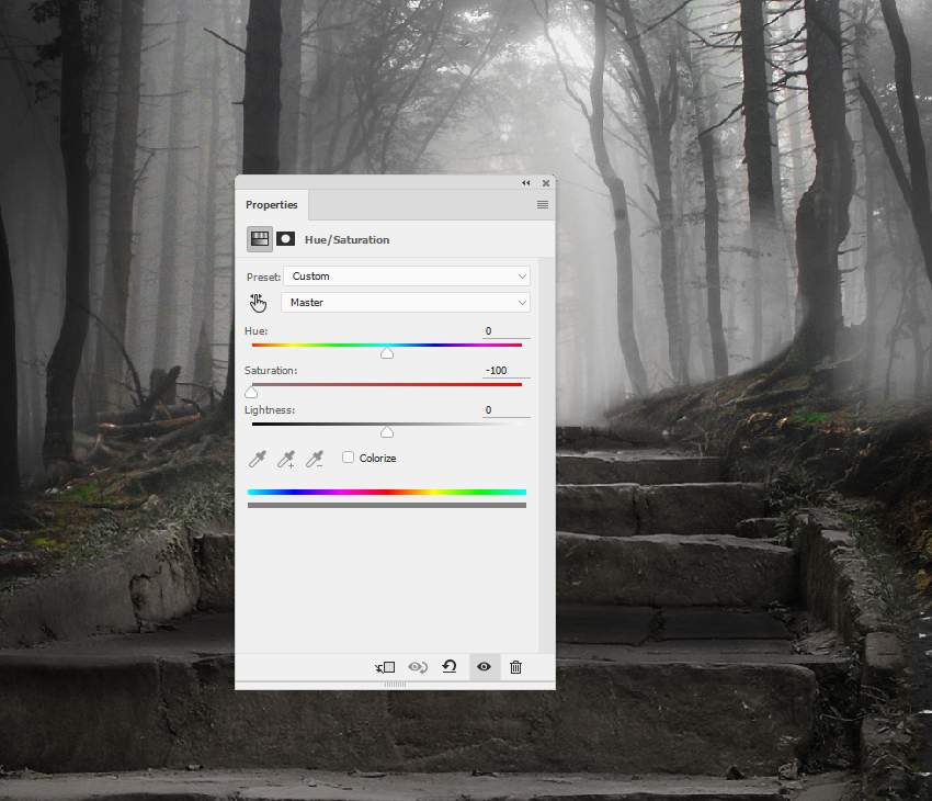 Photoshop合成夢幻風(fēng)格的森林場景【英】
