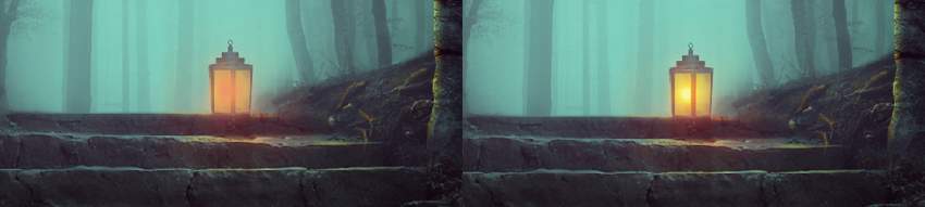 Photoshop合成夢幻風格的森林場景【英】