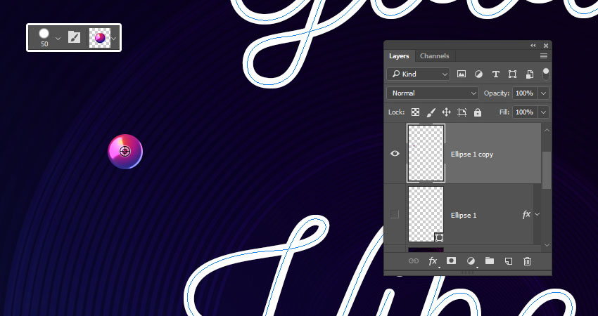 Photoshop制作驚艷大氣的3D立體字