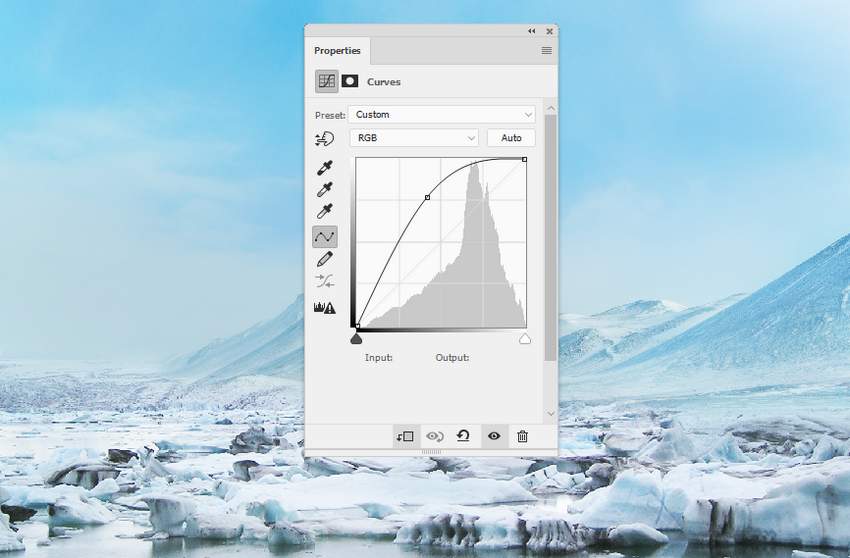 Photoshop合成冰凍特效的金魚(yú)場(chǎng)景【英】