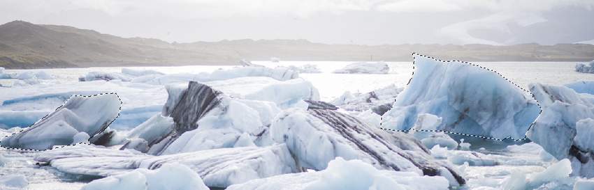 Photoshop合成冰凍特效的金魚(yú)場(chǎng)景【英】