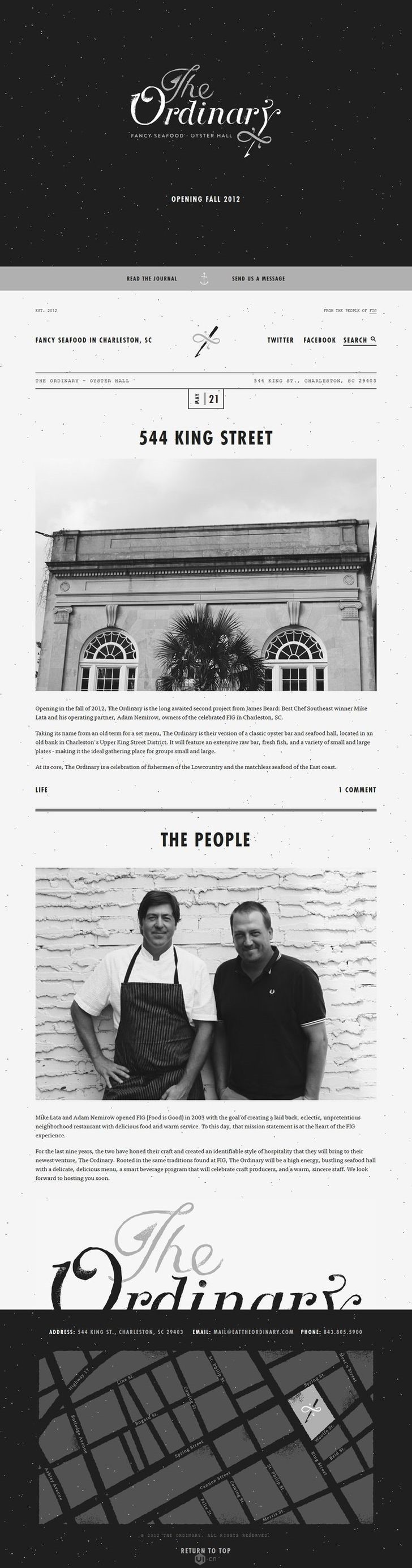 50個醒目的黑白色調版面設計欣賞