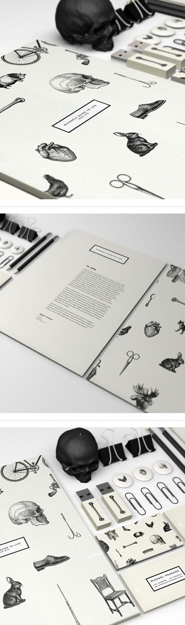 50個醒目的黑白色調版面設計欣賞