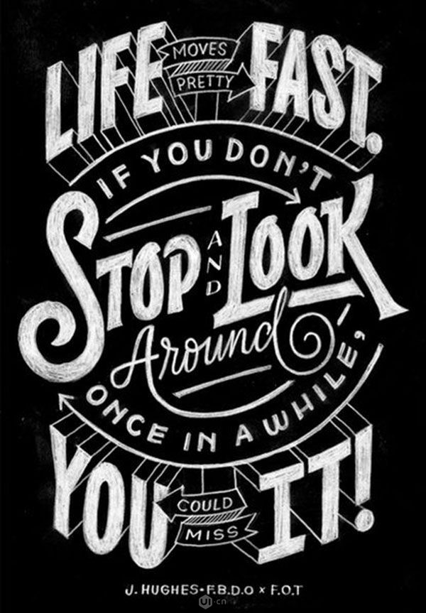 50個醒目的黑白色調版面設計欣賞