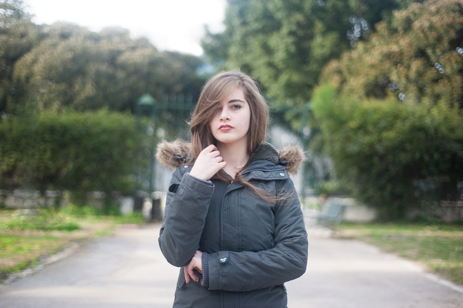 Photoshop調出陰天外景人像唯美暖色調