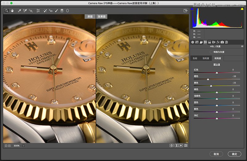 Photoshop詳細(xì)解析CameraRaw插件使用