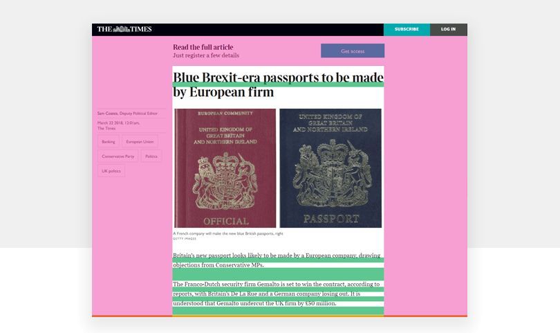 10款經典案例解讀網頁中留白的技巧