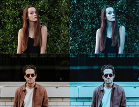 ������Ƭ�͹��{ɫˇ�gЧ��PS����