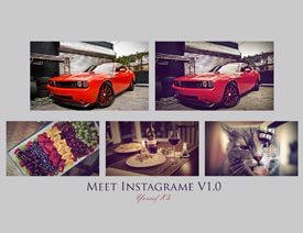 Instagrameϵ�Џ͹�ˇ�gЧ��PS����