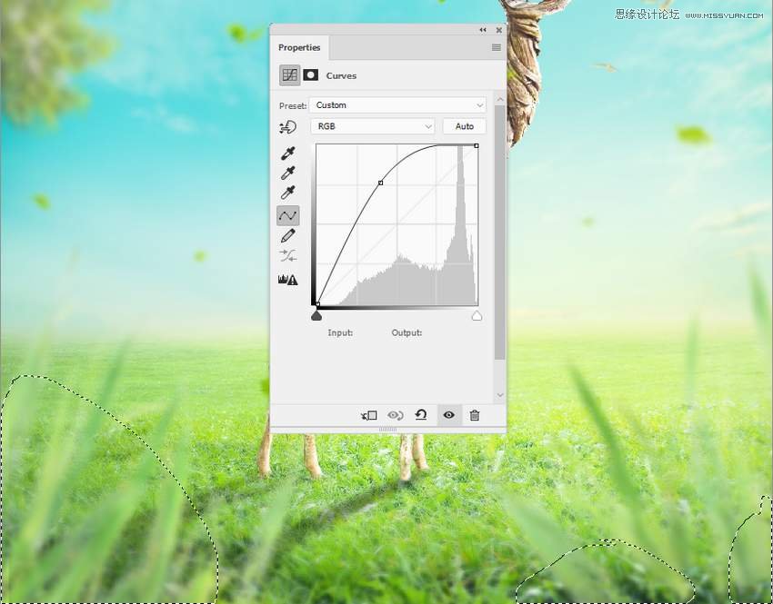 Photoshop合成長(zhǎng)著創(chuàng)意大樹(shù)的長(zhǎng)頸鹿【英】