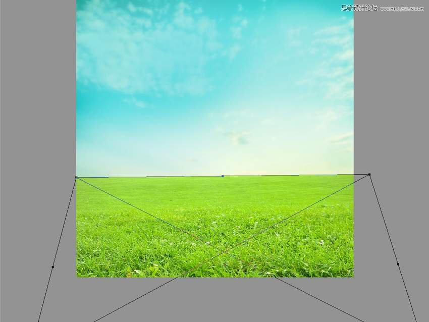 Photoshop合成長著創意大樹的長頸鹿【英】