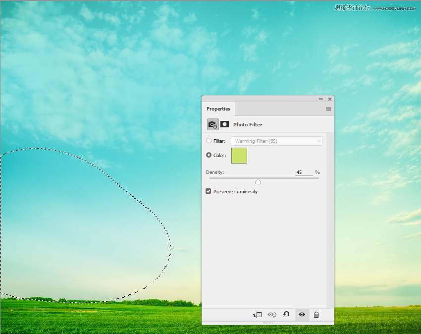 Photoshop合成長著創意大樹的長頸鹿【英】