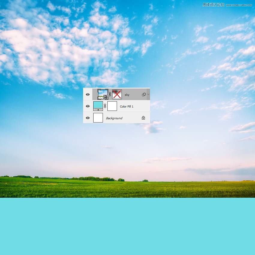 Photoshop合成長著創意大樹的長頸鹿【英】