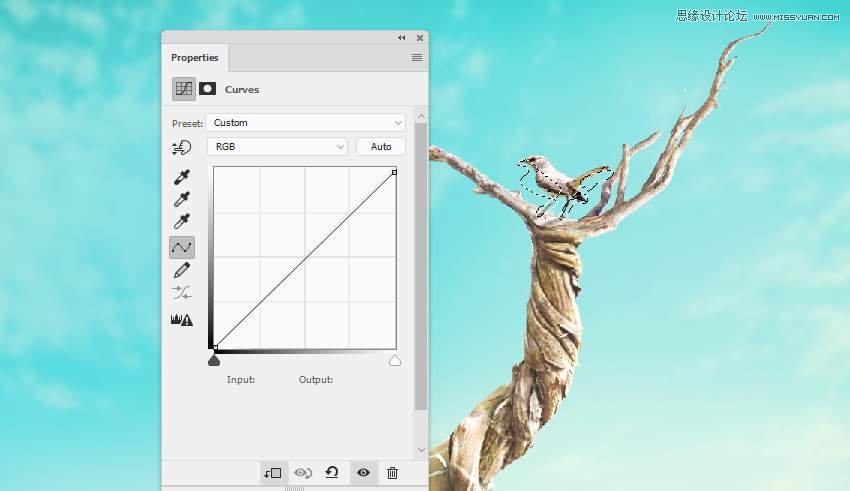 Photoshop合成長(zhǎng)著創(chuàng)意大樹(shù)的長(zhǎng)頸鹿【英】