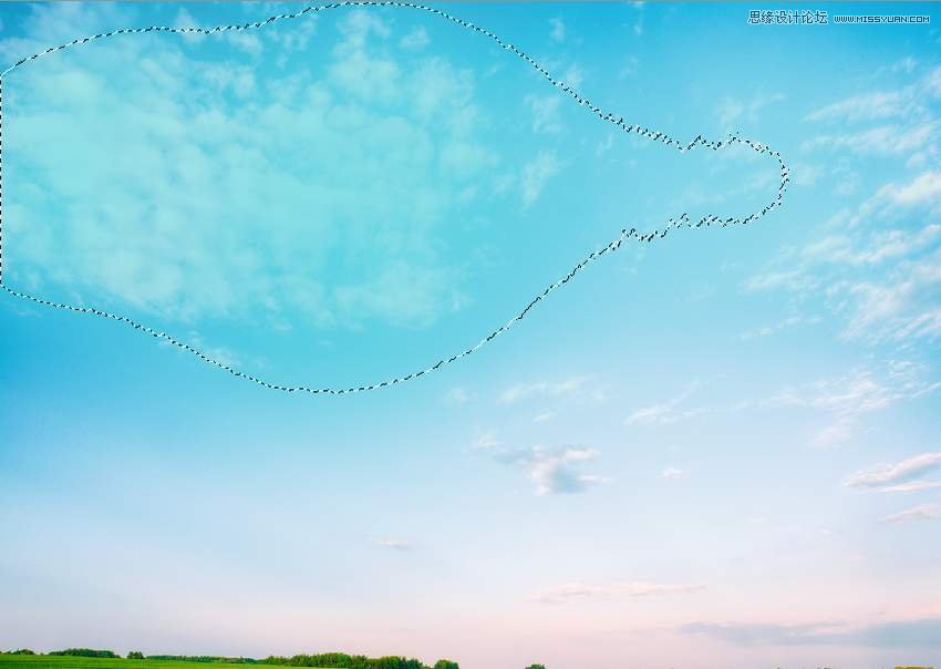 Photoshop合成長著創意大樹的長頸鹿【英】