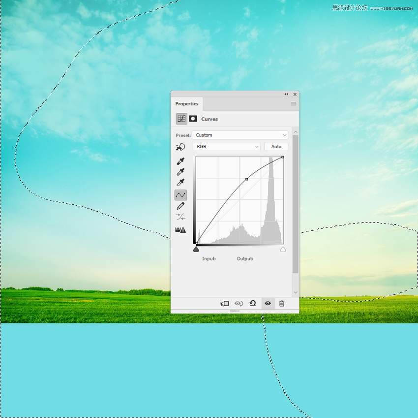 Photoshop合成長著創意大樹的長頸鹿【英】