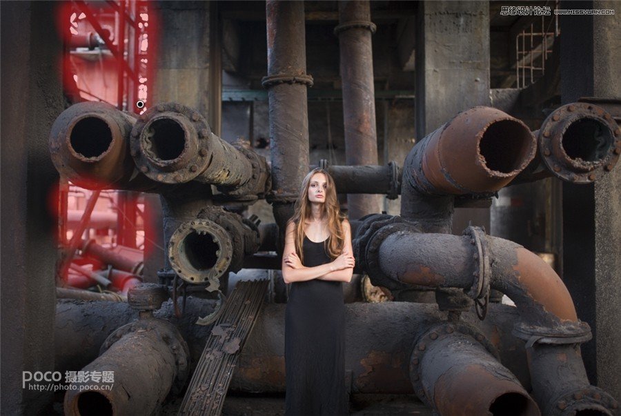 Photoshop�����{(di��o)���U�����S�е���Ů����