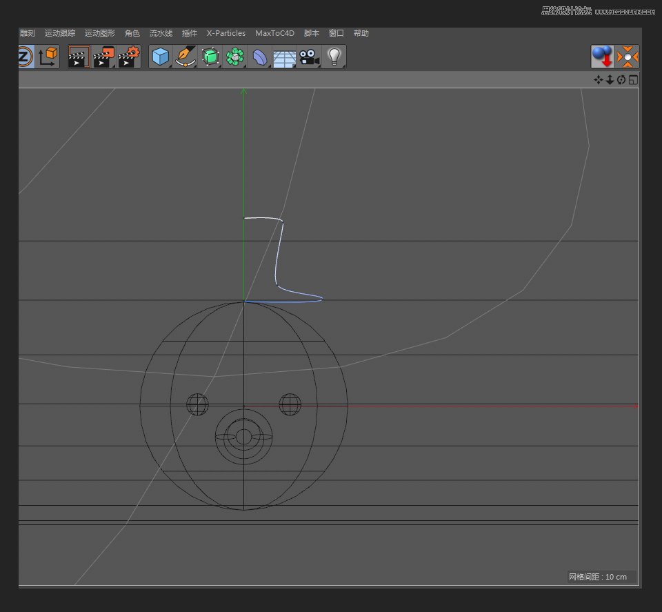 C4D繪制可愛的小章魚建模教程