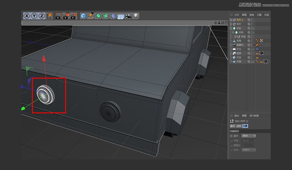 C4D��������Ę���С��܇��ģ�̳�