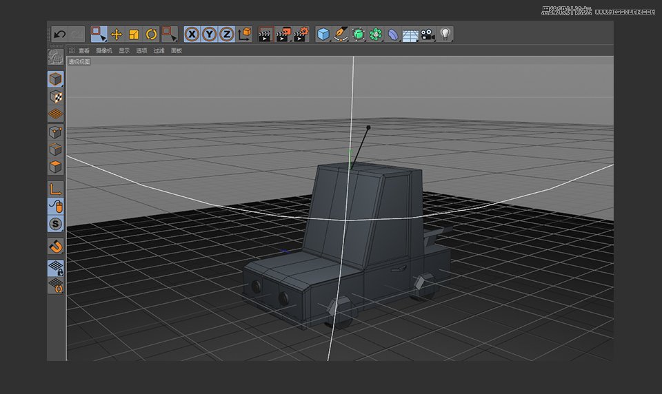 C4D��������Ę���С��܇��ģ�̳�