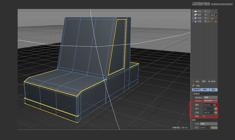 C4D��������Ę���С��܇��ģ�̳�