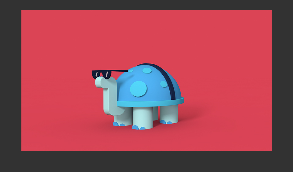 C4D������ī�R��С������ģ�̳�