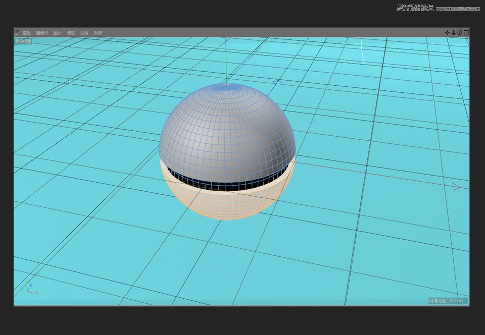 C4D�����A�εČ���С���`��ģ�̳�