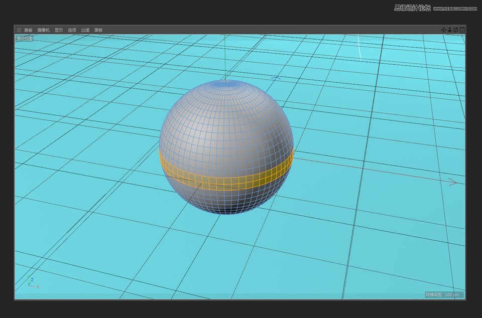 C4D�����A�εČ���С���`��ģ�̳�