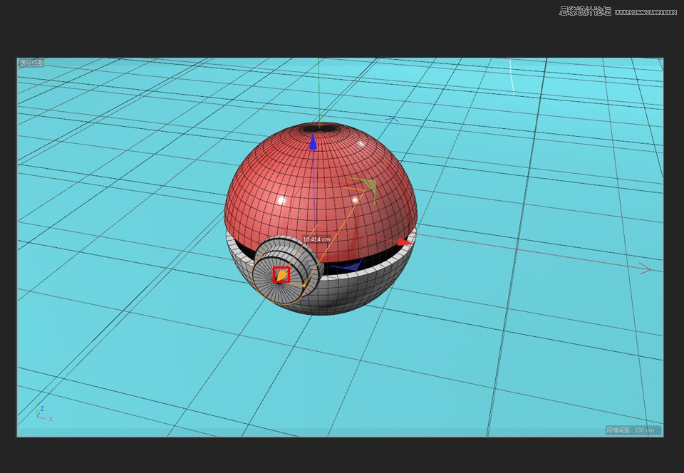 C4D�����A�εČ���С���`��ģ�̳�