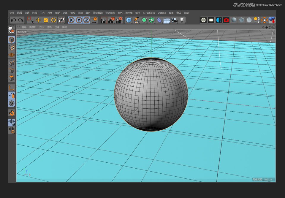 C4D�����A�εČ���С���`��ģ�̳�