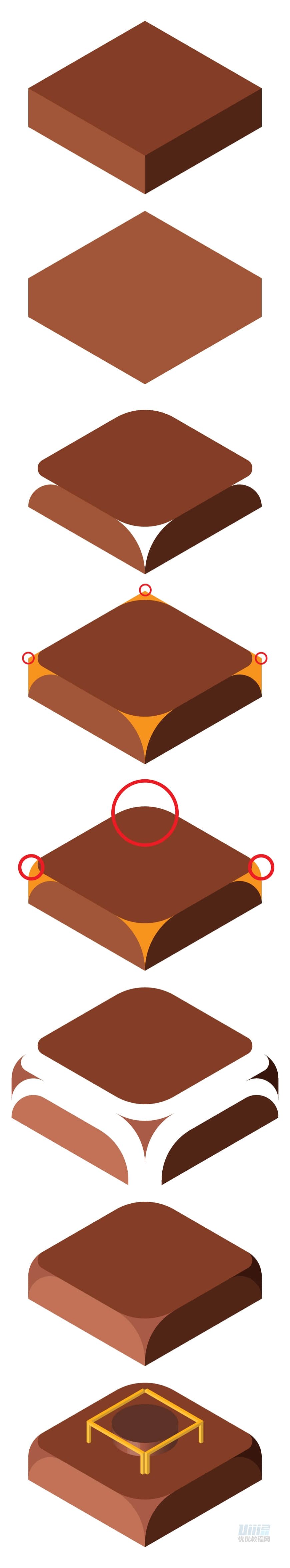 Illustrator繪制2.5D風格的游戲場景效果