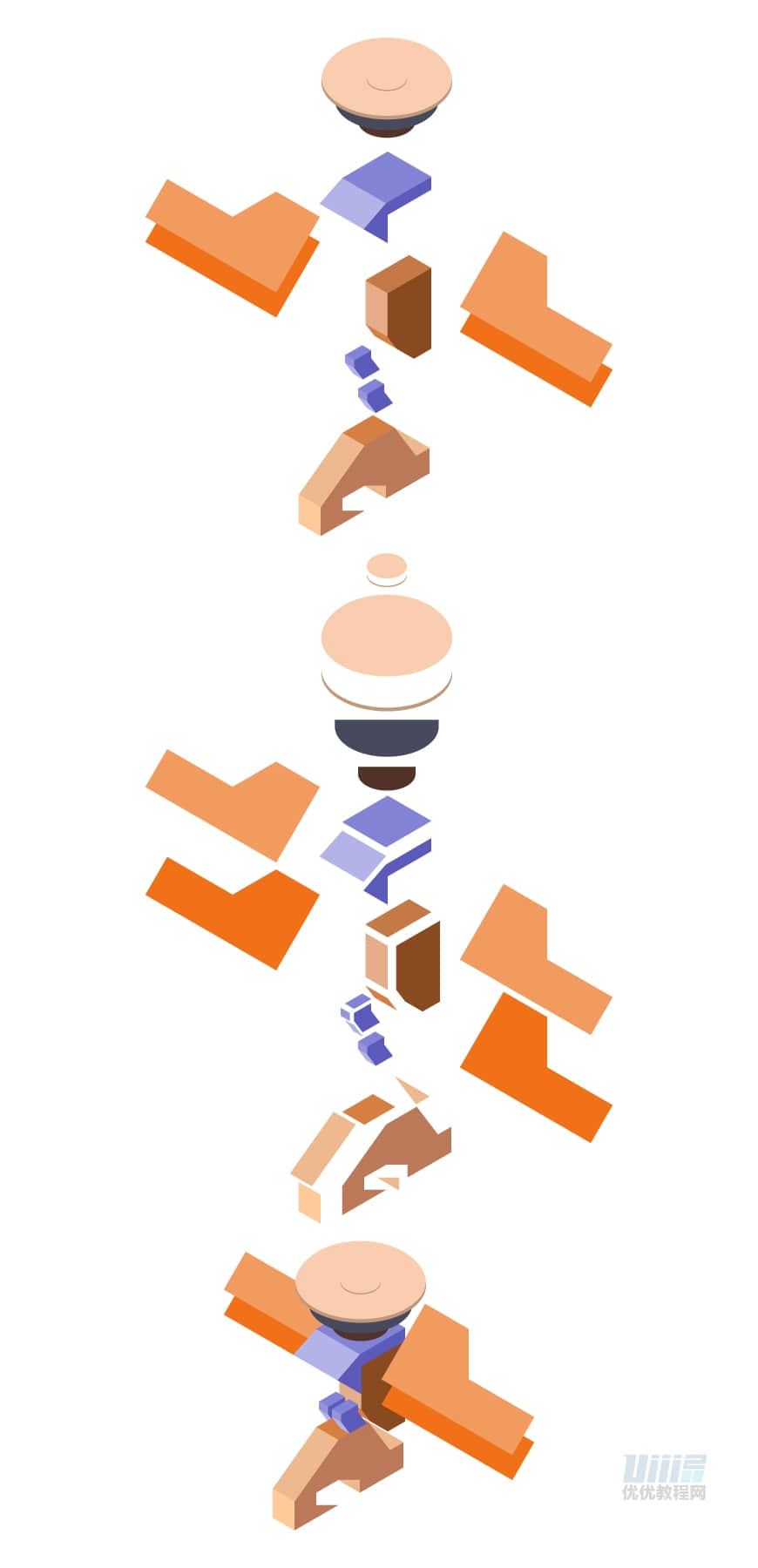 Illustrator繪制2.5D風格的游戲場景效果