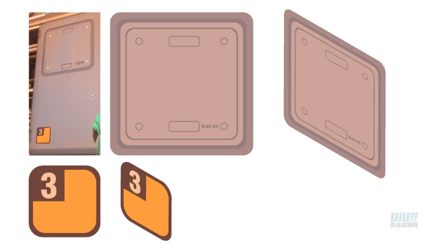 Illustrator繪制2.5D風格的游戲場景效果