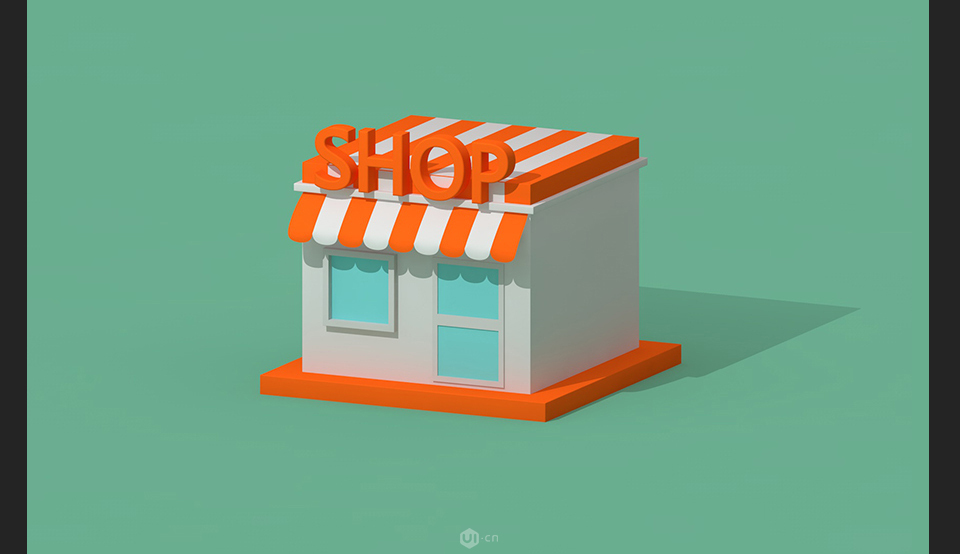 C4D������ͨ���}���wС�̵����