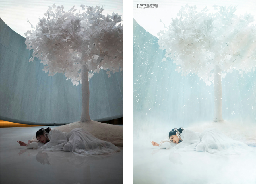 Photoshop把雜亂的廢片變成日系淡雅效果