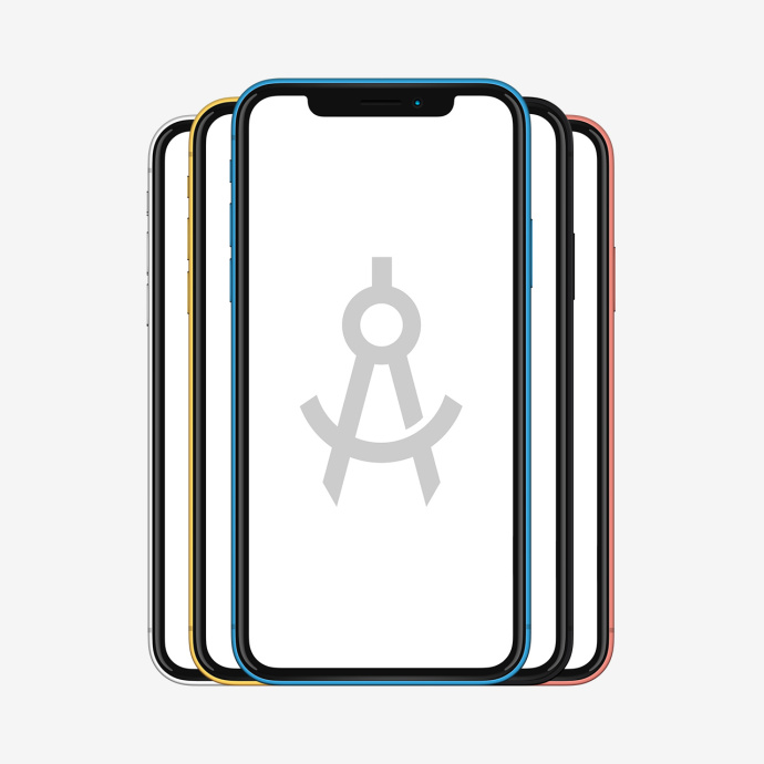 ���¿��iPhone XSϵ��չʾģ��