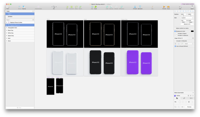 ���¿��iPhone XSϵ��չʾģ��