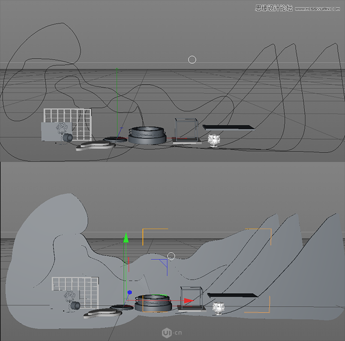 Photoshop結合C4D制作化妝品類全屏海報