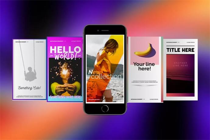 800多套各種色系的PS漸變免費下載