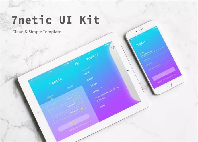 800多套各種色系的PS漸變免費下載