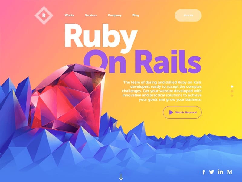 實例分析9款驚艷的網頁設計作品